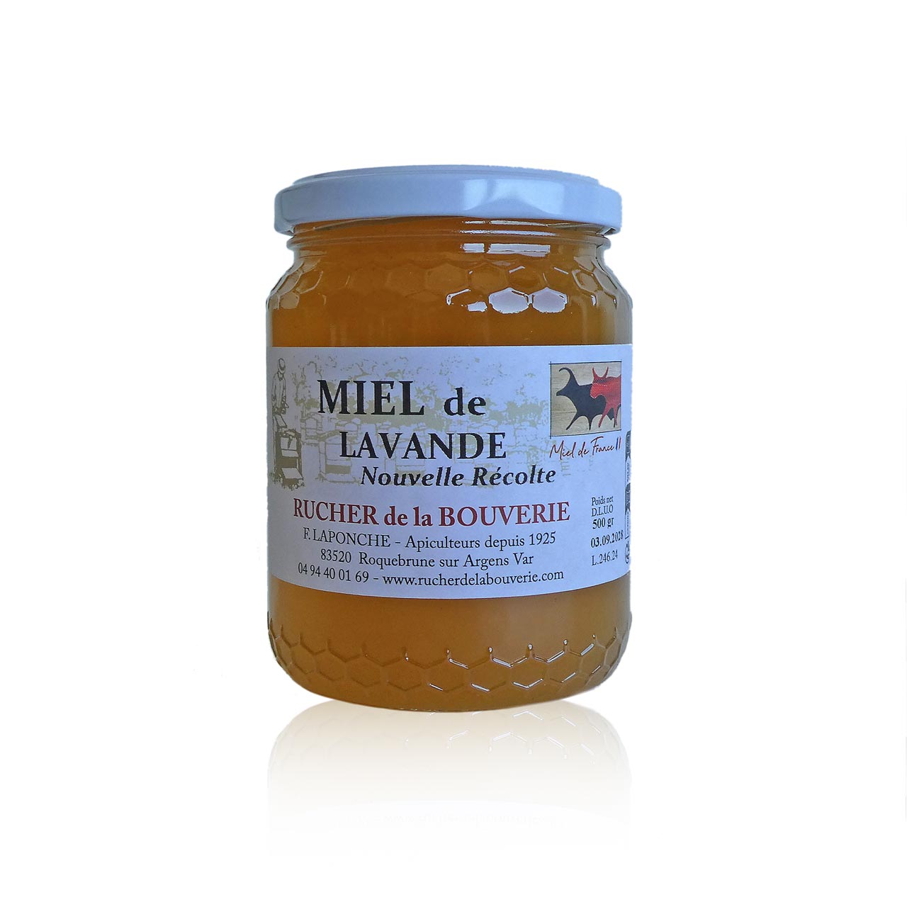 Lavendelhonig 500 g, neue Ernte