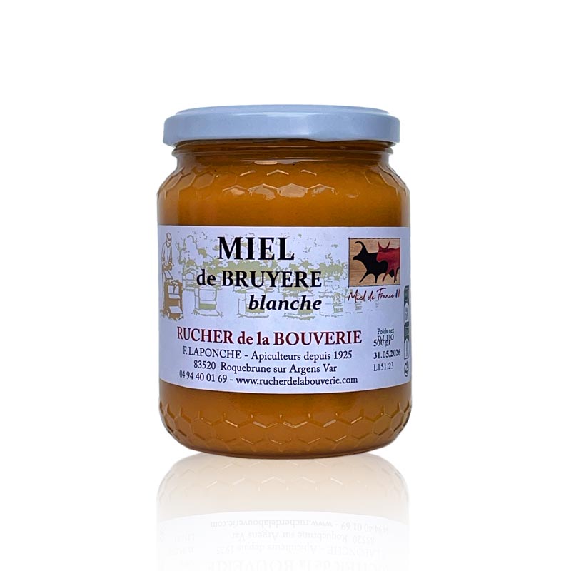 Baumheidehonig 500 g, Vorderseite