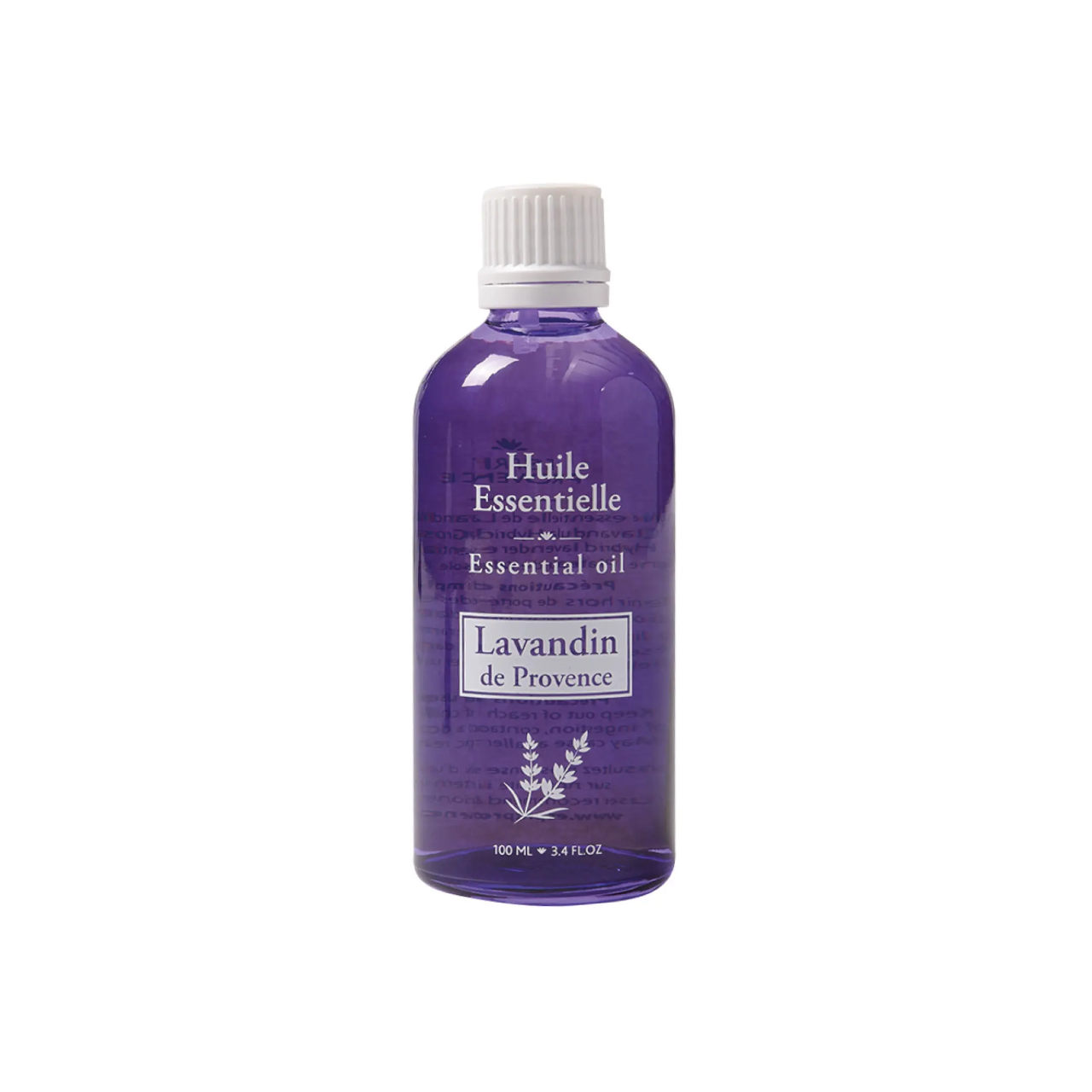 Lavendelessenz aus der Provence, 100 ml Lavendelessenz aus der Provence im violetten Glasflacon