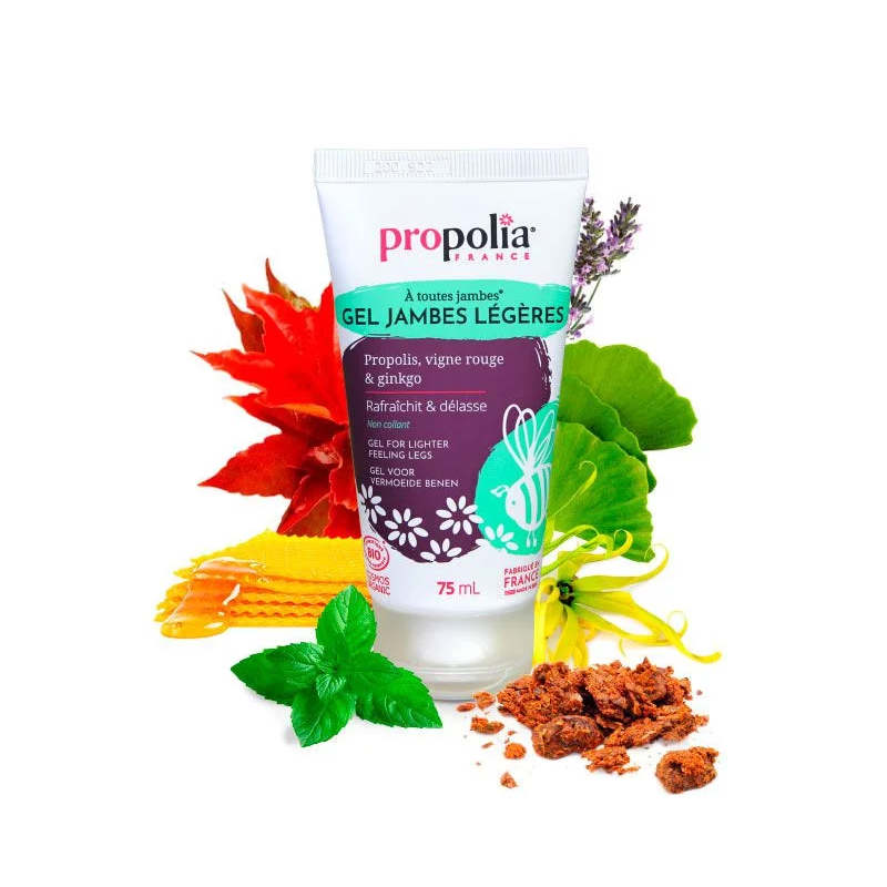 Propolis-Gingko-Gel für müde Beine