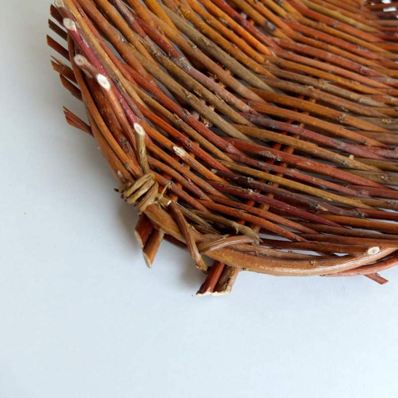 Weidenschale handgearbeitet, Größe XL, Detailansicht Provenzalische Weidenschale, Größe XL